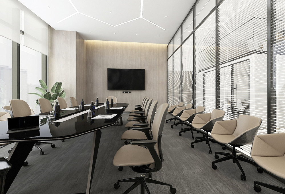 公工装设计办公空间办公会议室设计