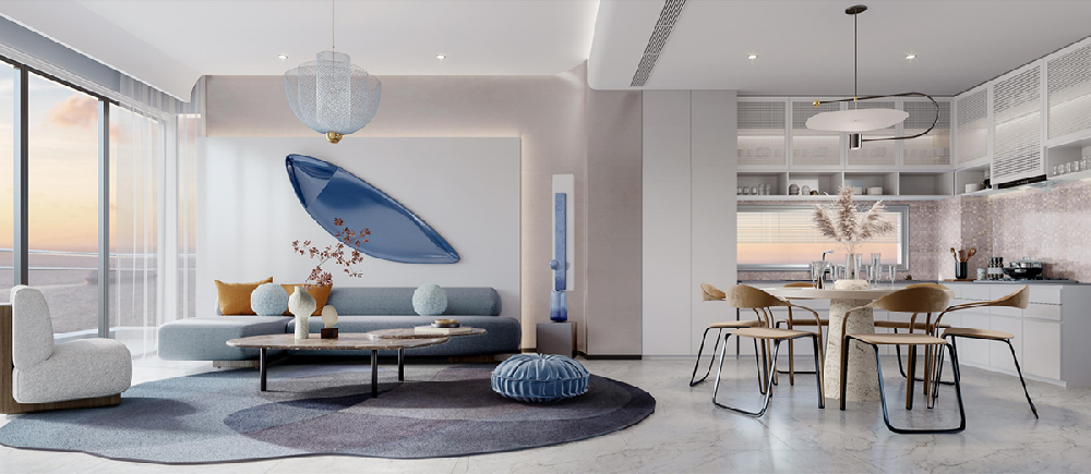 北欧风简洁干净效果图展示